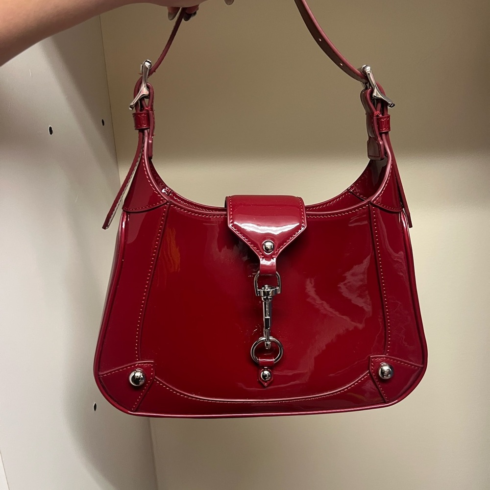 Steve Madden Tully Bag Wine Patent